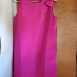 Chic Fuchsia Sleeveless Mini Dress